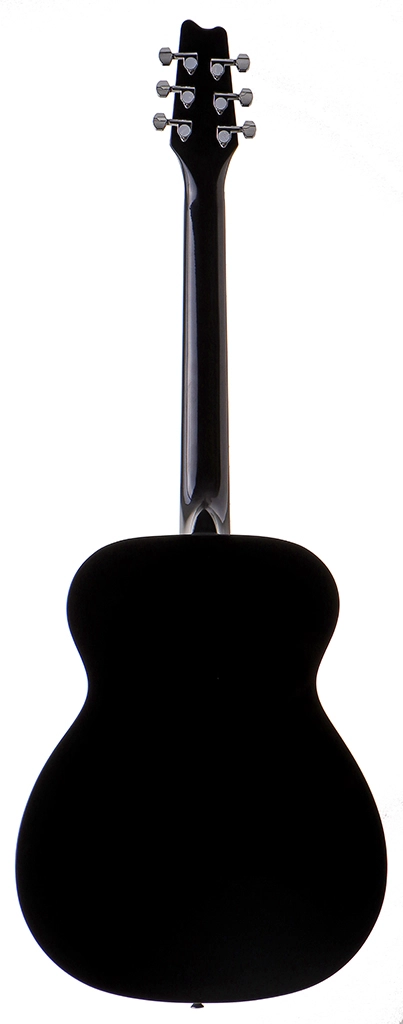 image 3 DF44S-BLK Full Size Folk - Steel String - Black