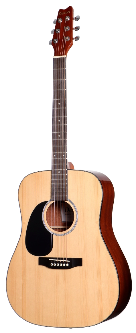 image 2 DD44SL-NAT Dreadnought - Left Handed, Steel String - Natural