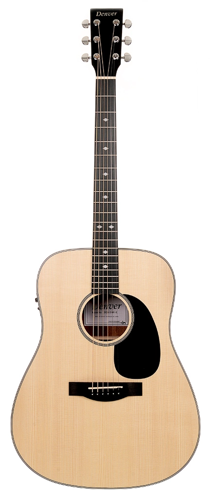 image 1 DEN-D-MH-E Dreadnought - Steel String with Electronics - Mahogany/Spruce