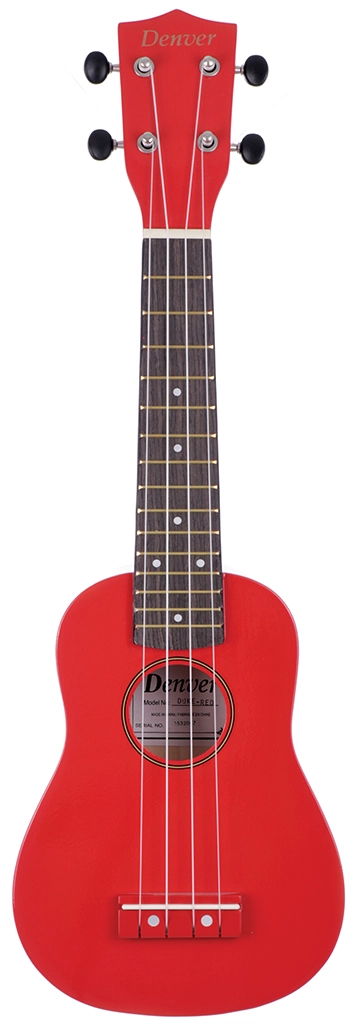 image 1 DUKE-RED Ukulele - Soprano - Red