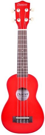 DUKE-SHRD Ukulele - Soprano - Shiny Red image