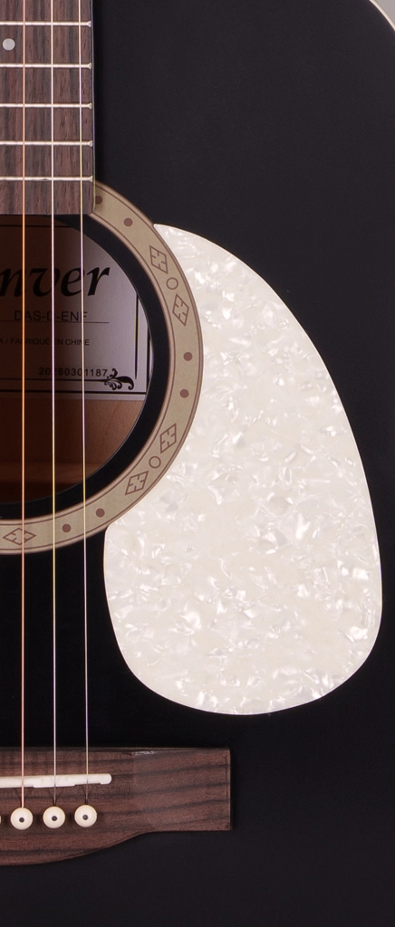  image 4 DAS-D-ENF Dreadnought - Steel String - Ebony Nightfall