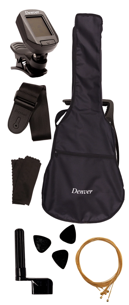  image 5 DEN-ACOUS-KIT Acoustic Guitar Starter Kit