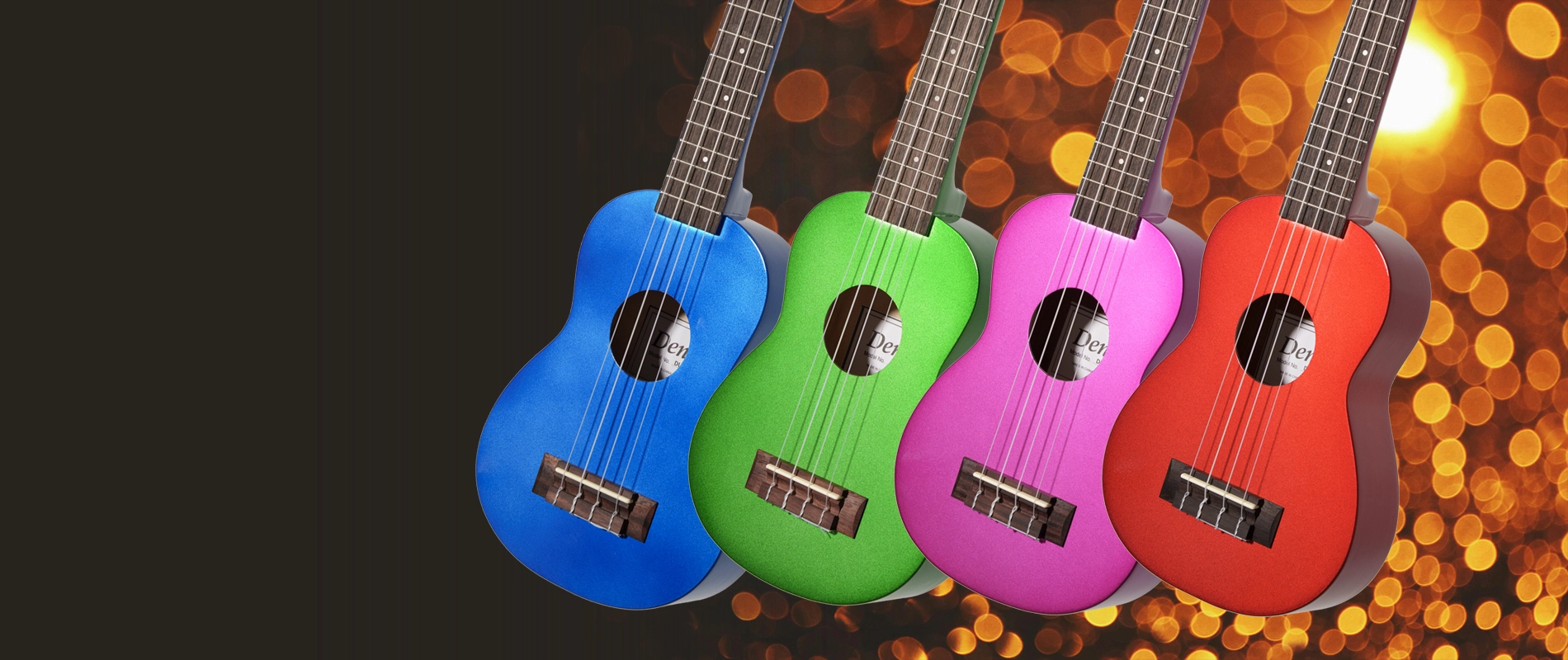Shiny Ukuleles banner
